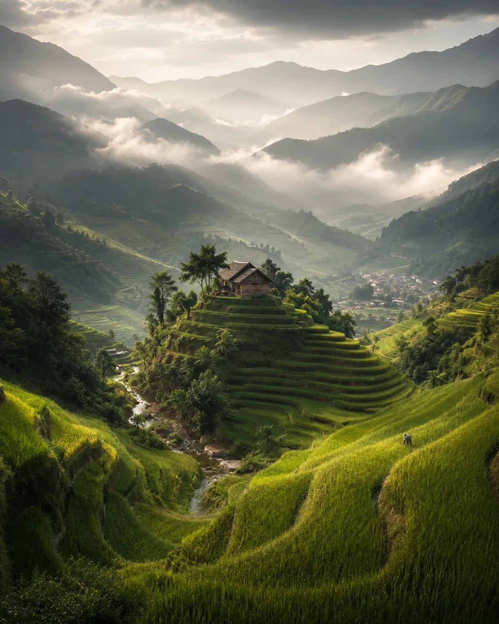 Rice terraces of northern Vietnam