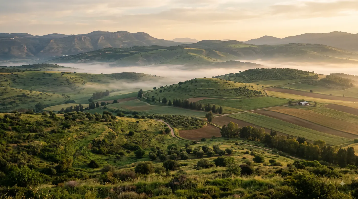 Green hills of the Galilee