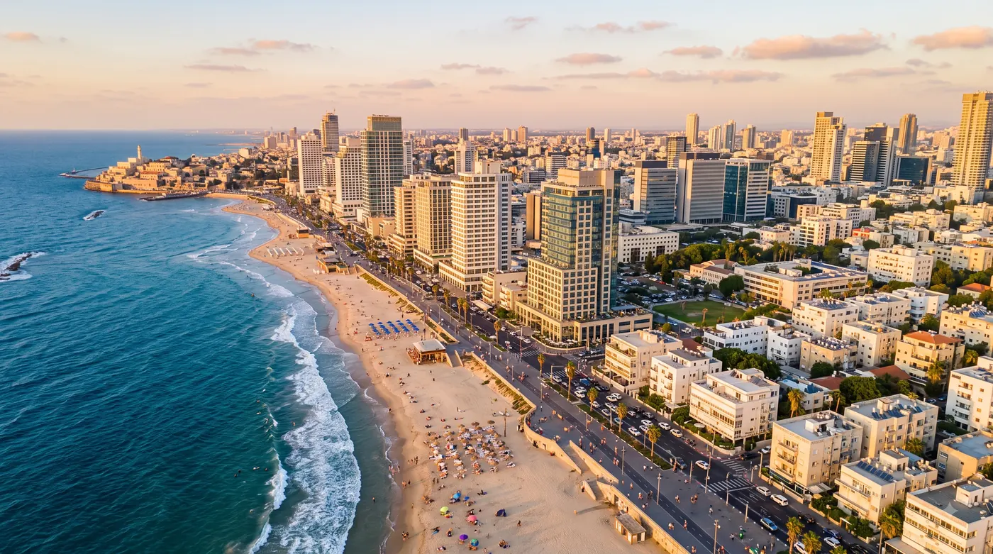 Tel Aviv coastline