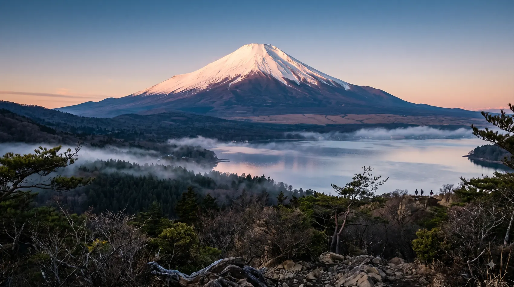 Mount Fuji at dawn